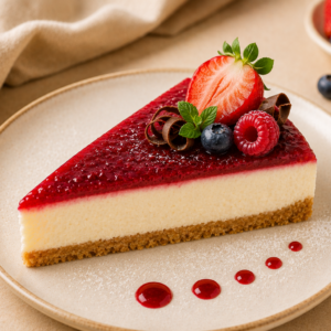 Cheesecake De Frutos Rojos