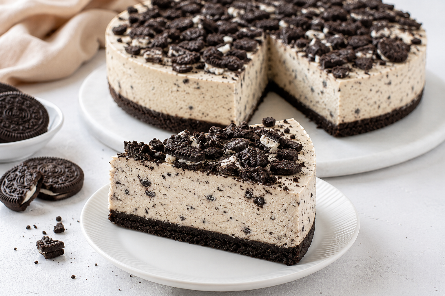 Cheesecake De Oreo