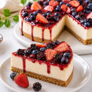 Cheesecake De Frutos Rojos